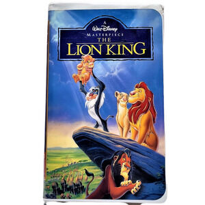 HP A Walt Disney Masterpiece, Lion King 2977 VHS‎ Disney Home Video 1995 Kidcore